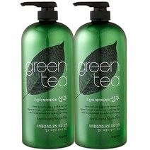 과일나라 그린티 헤어 테라피 샴푸 1500ml, 2개