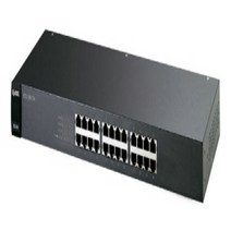 (ZyXEL) Unmanaged 10/100Mbps 24포트 스위치 /19인치 렉타입 ES1100-24, 단일 모델명/품번