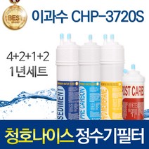 청호나이스 CHP-3720S 고품질 정수기 필터 호환 1년관리세트, 선택01_1년관리세트(4+2+1+2=9개)