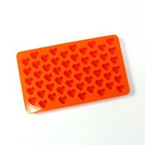 새로핸즈 비누만들기 실리콘 몰드 미니 하트 55구, 단품