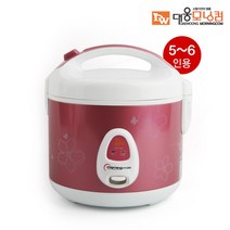 대웅 전기보온밥솥 전기밥솥 밥통 찜기포함 미니밥솥, 5~6인용DWR-156