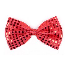 파티해 스팡클나비넥타이 중, 레드