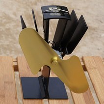 드림팡 무동력 에코팬 난로 팬, 에코팬_골드