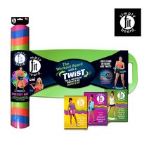 심플리핏보드 밸런스보드 트위스트 보드 코어운동 홈트레이닝 기구 다이어트기구 Simply Fit Board, 그린