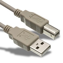 CBMALL 삼성프린터 복합기 캐논프린터 HP프린터 PC 노트북 연결케이블 0.5m~10m, 1개, 0.5m