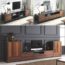 모드니가구 (국산-완제품) 멀바우 원목거실장 tv장식장 tv진열장 티비수납장 티비다이 원목가구 원목장식장 원목티브장식장 장식장 진열장 수납장 정리장 협탁, 06번.6자서랍형