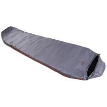 Snugpak 트래블팩 4 슬리핑 백 레프트 핸드 집 침낭, Pebble Grey, 1개