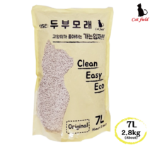 캣필드 고양이 두부모래 가는입자, 7L, 1개