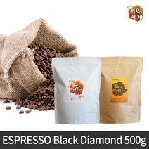 커피에게 블랜딩 원두 블랙다이아몬드, 원두(홀빈), 500g