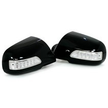 로체 - 2WAY 카비 LED 사이드미러커버 백미러커버, 백색 UD