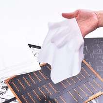 JGR 폴리와이퍼 무진보루 크린룸 와이퍼 15cm x 15cm 100장/bag, 1팩