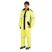 안전우의-상하의 AJN-8001 경찰우의 형광우의 우의 우비 비옷, 01-안전우의 AJN-8001-연두형광