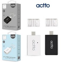엑토 리틀 타입C 카드리더기 (CRD-38) (택1) 멀티리더기/카드리더기/메모리어댑터/전용리더기/카드단말기/SD카드리더기/앱포스/무선단말기/카드리더기추천/리더기, 단일 모델명/품번