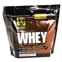 뮤턴트 멀티 유청 단백질 블렌드 단백질 보충제 바닐라 아이스크림 맛, 2.27kg, 1개