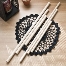 아쭈디자인 마크라메 재료 목봉 나무봉, 지름:18mm - 길이:30cm