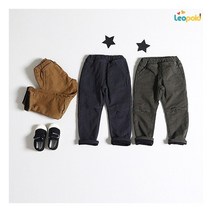 본딩 일자 면 팬츠