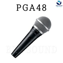 SHURE PGA48 PGA-48LC 슈어유선마이크 스위치있음 스피치 보컬용 버스킹