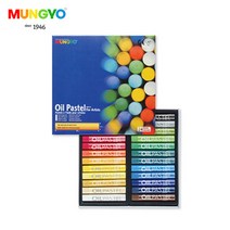 문교 오일 파스텔, 24색