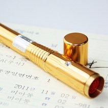 이안 실용신안 프리미엄 결재인 도장 리필잉크 간편 교체형 만년도장, 골드_빨강잉크, 회사용_7.8×9