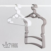 [프로그] 유아옷걸이 1set (7+1), 오리지널 화이트