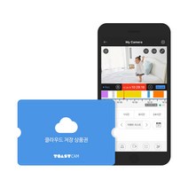 토스트캠 V2 홈CCTV IP카메라, 클라우드 7일저장 1개월 상품권
