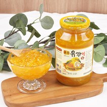 전남 고흥 유자로 만든 유자청/유자차, 1kg, 2개