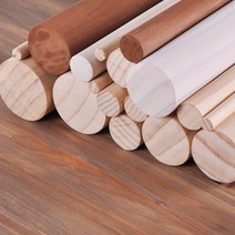 만물트럭 목봉 무료재단 나무봉 DIY 마크라매재료 원목봉 우드봉 목재, 선택09-단구 25파이 50mm (1EA)