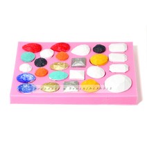 별님아씨 명가 다양한 수제 실리콘몰드, 수제-보석 몰드 25구