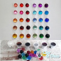 클레이앤데코 레진용 투명안료 10g Made In Korea 레진, 4. 투명 그린