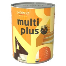 노루페인트 다용도용 친환경 수성페인트 멀티플러스 0.9L 반광, 화이트2
