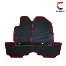 TNC 차량용 고무매트 테두리 색상 선택가능, 르노삼성 SM6 LPG 트렁크, 트렁크매트, 르노삼성