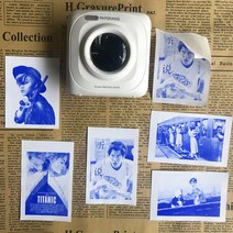 캠핑쇼우 모바일프린터 페이퍼랑용 57mmX30mm롤페이퍼컬러, 1롤
