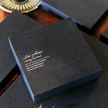 다하임 초콜릿포장 초콜릿상자 모음, 초콜렛상자(블랙청크)4구, 1개