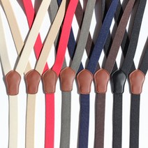 정성잡화점 남여 공용 클래식 슬림 서스펜더 멜빵