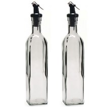 시노글라스 사각오일병 그레이 500ml 2개세트, 단품, 2개