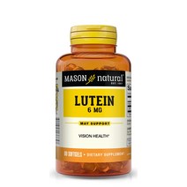매이슨네츄럴스 루테인 6mg 소프트젤, 60개입, 1개, 60정