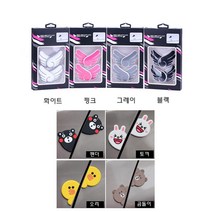 프리스 차량용 자동차 엔젤 케릭터 동물 문콕 방지 도어 가드 문긁힘 기스, 케릭터-팬더, 1개