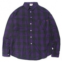 OVERFIT GOBANG CHECK SHIRT PURPLE-저스트세러데이[무료배송]
