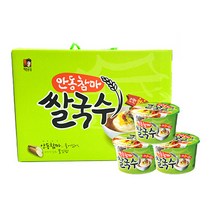 탁촌장 진한 멸치국 육수 국내산 쌀로 만든 안동 참마 쌀국수, 92g, 6개입