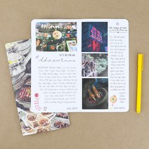 [아이스타일] [SHIL NOTE]노트+스티커 (중국 길거리 음식), 상세 설명 참조