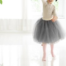코코소다 여아용 데일리튜튜 롱 스커트