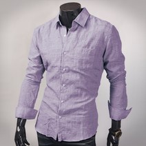 위즈아이 빅사이즈 2XL 3XL 주름 린넨 롤업 셔츠 남방 NDF962S