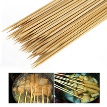 가정용어묵꼬지100p 어묵막대 오뎅꼬치 어묵꼬치 닭꼬치 대나무산적꽂이 캠핑요리, 100개, 1개