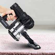더쎈 차량용 무선 청소기 원룸 핸디 소형 차이슨 가성비 가방포함상품, 블랙+가방증정