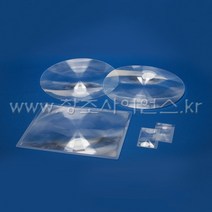 [창조사이언스] (KSIC-3417)플란넬(flannel)렌즈(평면렌즈) 원형 볼록렌즈