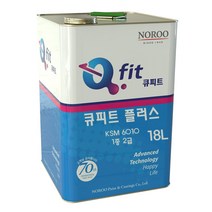 노루페인트 큐피트 플러스 외부용 수성페인트 18L 무광, 레몬3, 1개