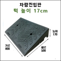 경사로X진입판 차량진입판 25cm(카업 250) 경사로 자동차 주차장 차량 턱받침 제작