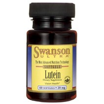 Swanson 루테인 아이 앤 비전 헬스 20mg 소프트젤, 60정, 1개