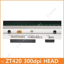 코아포스몰 ZT420 300dpi P1058930 프린터 헤드 지브라 정품, 전용 드라이브 벨트