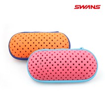 스완스 수영 고글 케이스 SA-141, PISAX 핑크